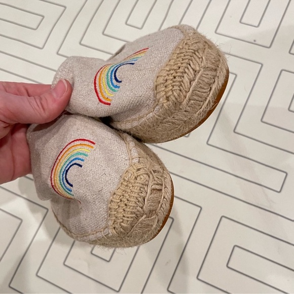 Soludos X Ashkhan Rainbow Espadrille Slip On Shoes. Sz 8.5 - Picture 9 of 11